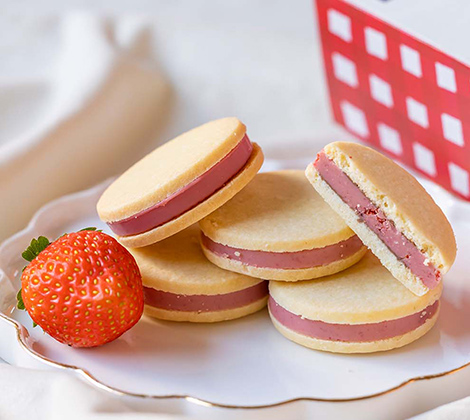 いちごのショートケーキクッキー